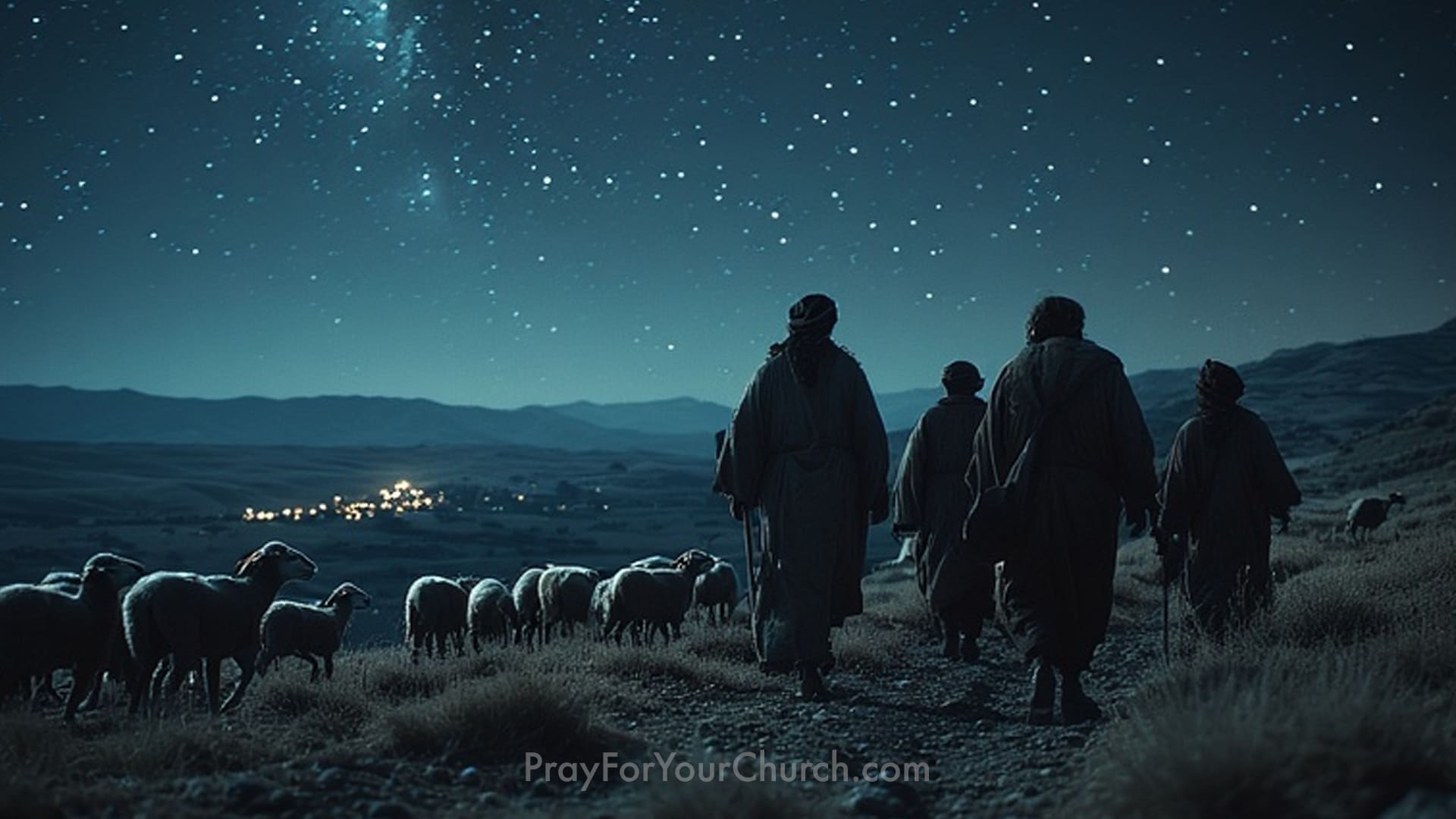 Shepherds Going to Bethlehem