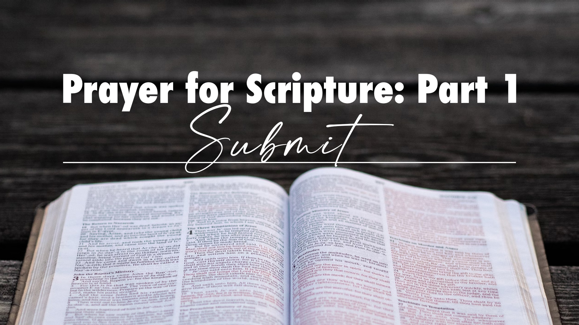 Bible Submit 2
