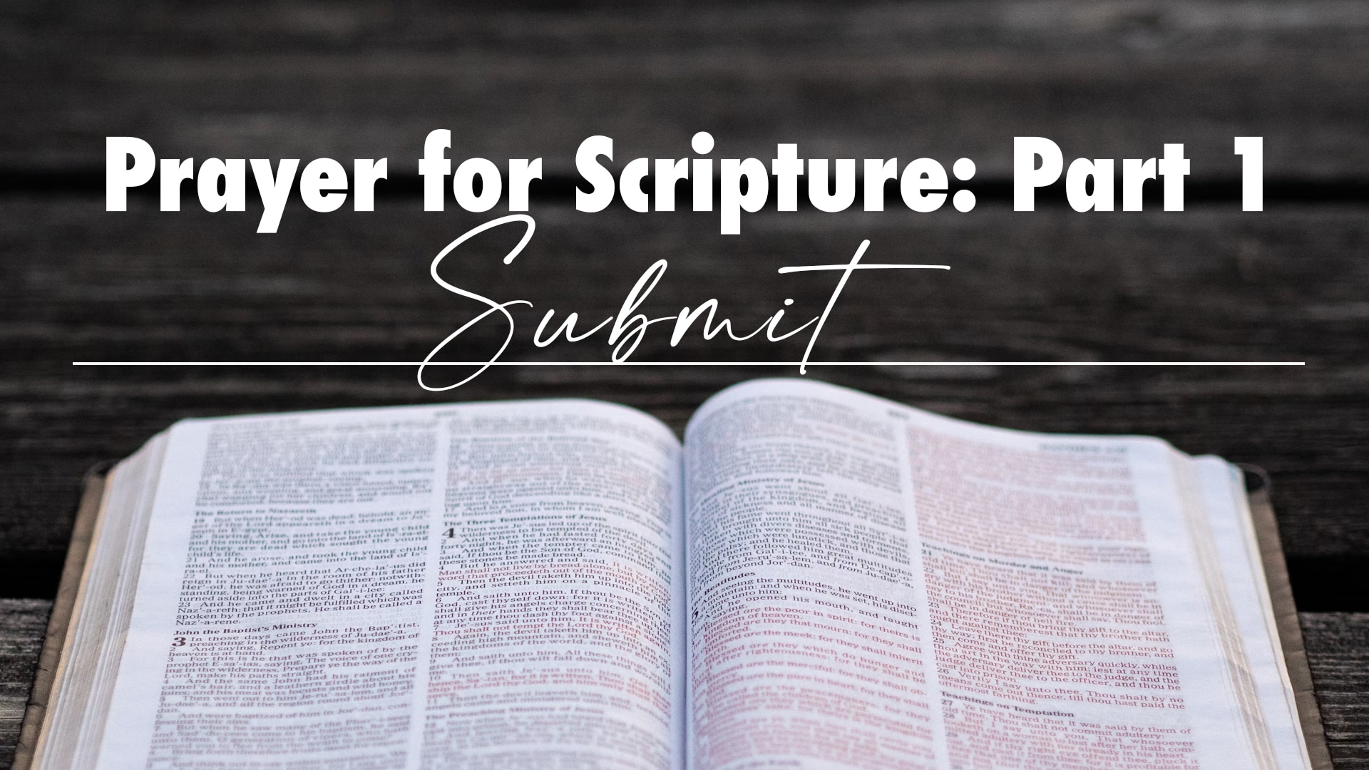 Bible Submit