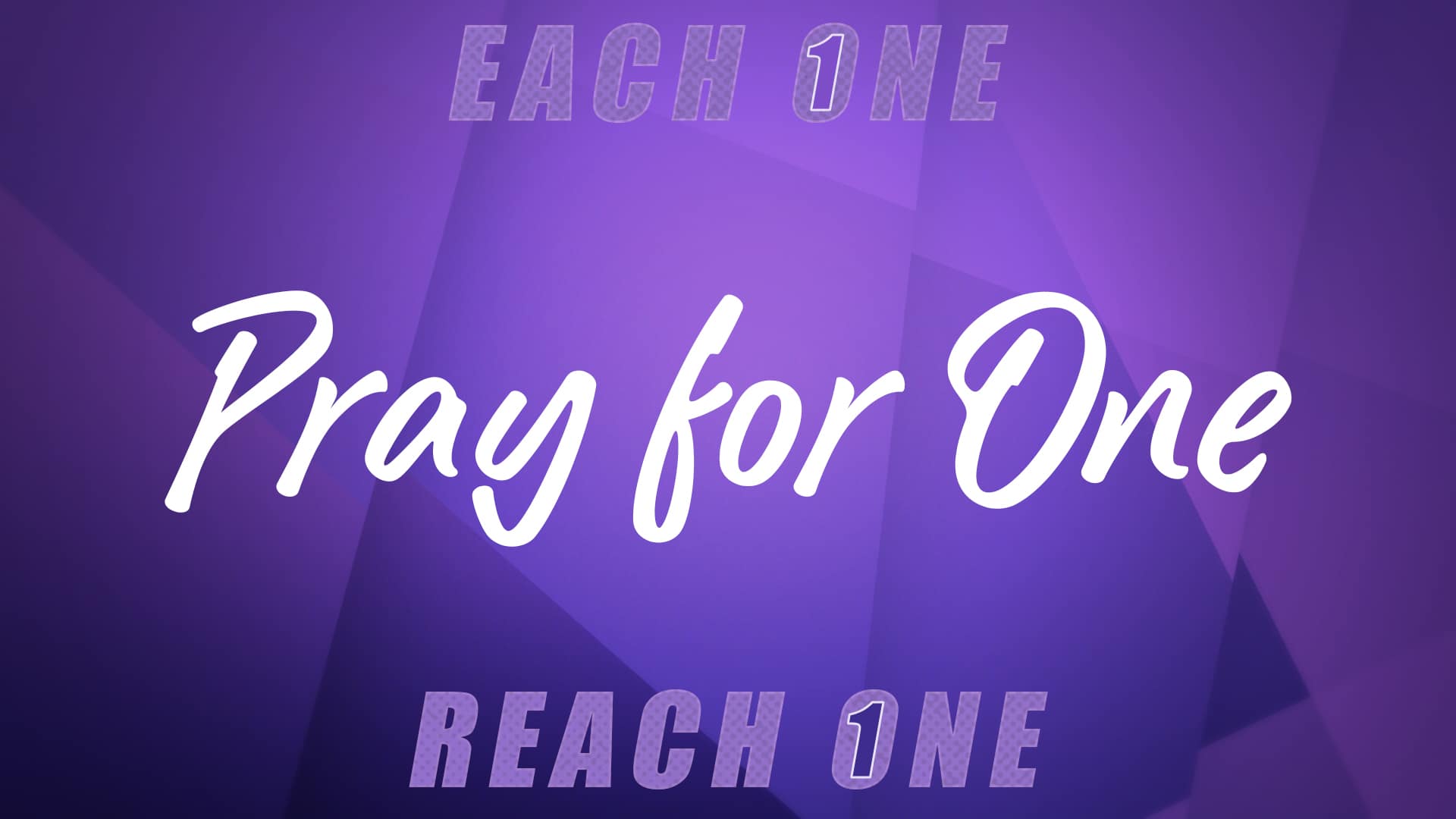 Pray for One
