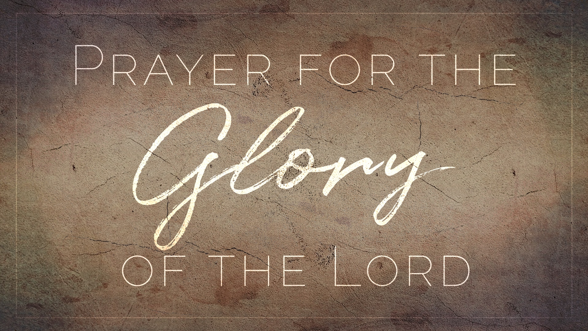 Glory of the Lord